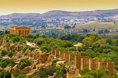 From Palermo to Agrigento Valley of the Temples and Scala dei Turchi