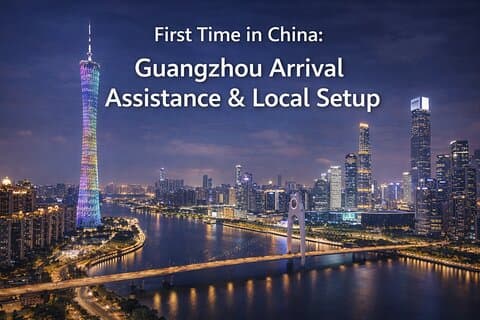 Ayuda de llegada de China : Asistencia de llegada de Guangzhou y configuración local