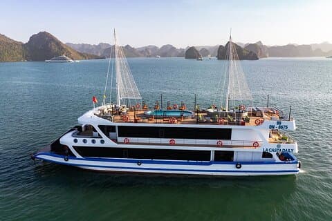 Croisière La Casta - Excursion d'une journée de luxe dans la baie d'Halong (meilleure vente)
