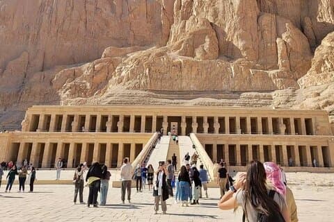 Luxor West Bank Highlights and Medinat Habu City Private