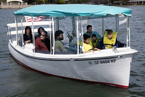 Foster City Lagoon Duffy Boat Experience