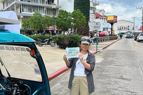 Kunst en verhalen vertellen TukTuk Tour Prachtige Belize City