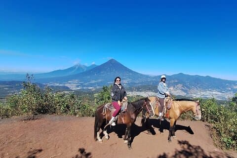 Pacaya Volcano and Pizza Horseback Riding Tour
