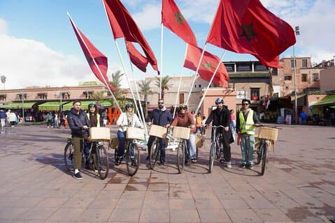 Tour in bicicletta di 3 ore a marrakesh