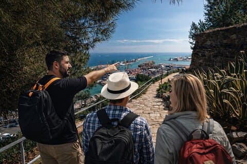 Privétour met kabelbaan en kasteel van Montjuïc