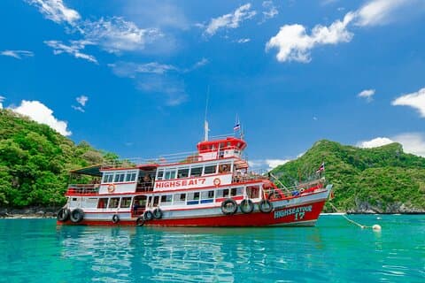 Angthong National Marine Park Trip + Kayaking By Big Boat From Koh Samui