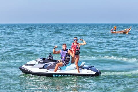 Pattaya: Join-in Jet Ski 5 Landmarks 4h Tour by TSA Thailand