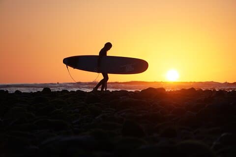 Surfupplevelse på Gran Canaria