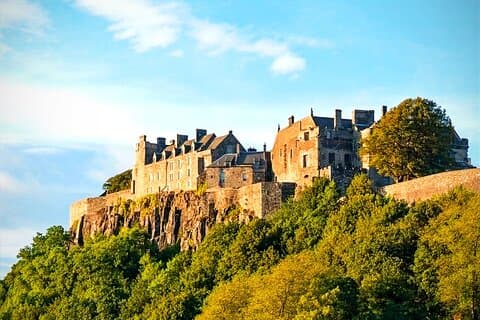 Stirling Castle Loch lomond och Kelpies