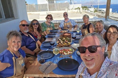 Mykonos Small-Group Cooking Class with Sunset Option