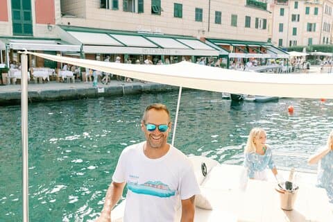 Aperitivo in barca a Portofino