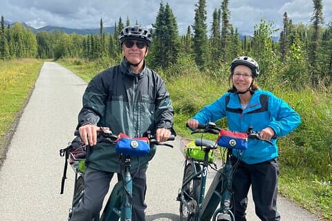 eBike Coastal and Forest Trails with Inlet Beach Walk