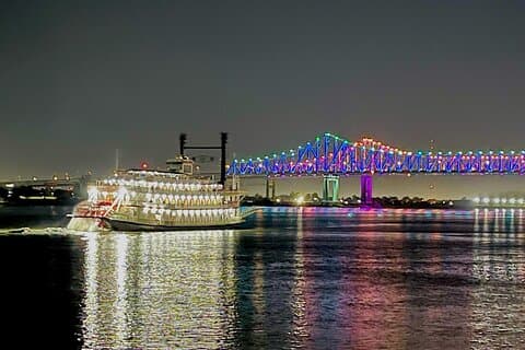 Jazz Dinner Cruise om bord på Riverboat City of New Orleans