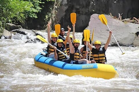 Melhor Bali Rafting Aventura no Rio Ayung White Water Ubud