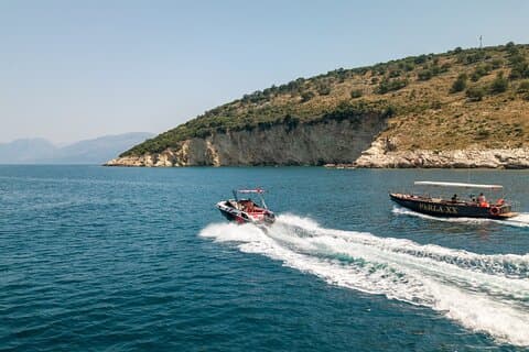 Destinos de Sur de Saranda Paseo en barco