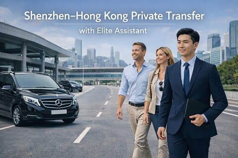 Shenzhen-Hong Kong Private Transfer og Elite Executive Assistance