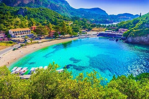 Beste Corfu cruise-vennlig tur inkludert gamlebyen og strandtid
