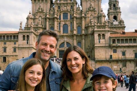 Fra Porto til Santiago de Compostela via Braga-Guimarães-Barcelos-Viana