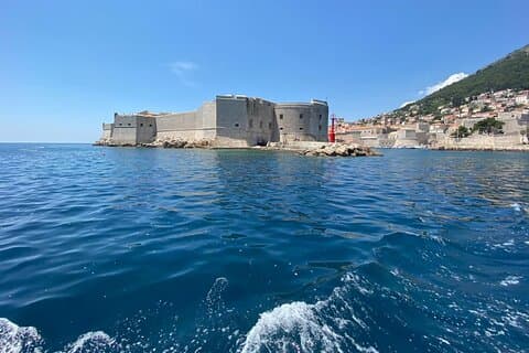 Altstadt und große Höhlen Panorama/Sonnenuntergang mit GlassBoat - Dubrovnik