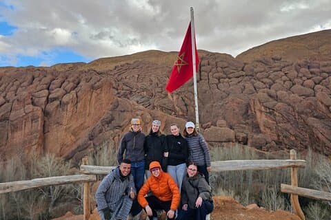 Marrakech 4 dagars Sahara Desert Tour med Camel Trek Quad och Camp