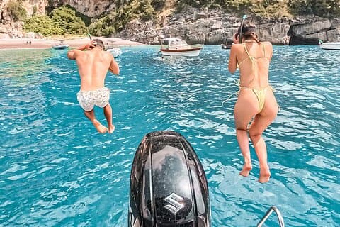 Snorkeling tour from Amalfi and Positano