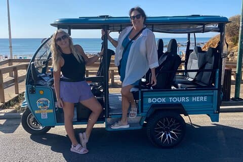 Wonder Albufeira Private Tuk Tuk tur opplevelse