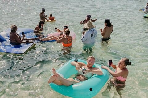 3-hour Crab Island Boat Tour in Destin