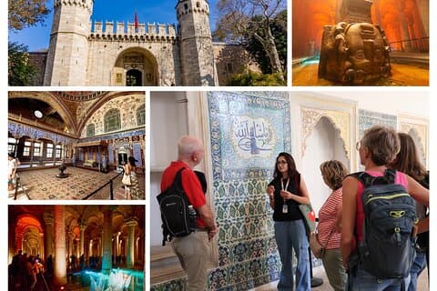 Topkapi Palace, Harem & Basilique Citerne Visite guidée à pied