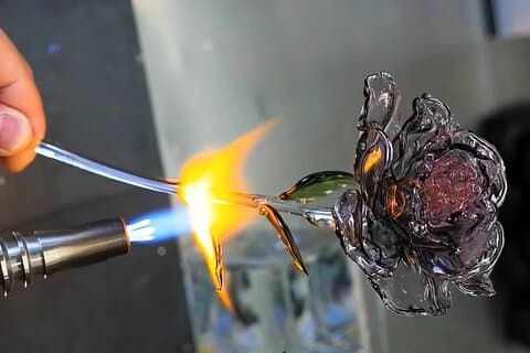 Lampwork Glass Værkstedsoplevelse i London
