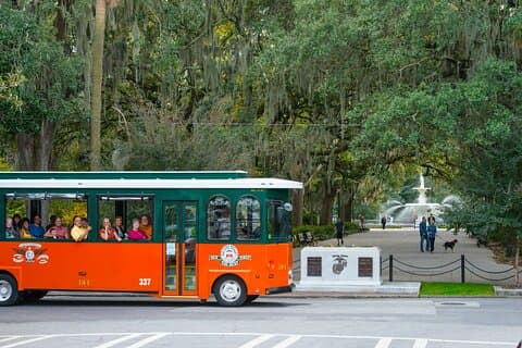 Savannah Old Town Trolley og forbudsmuseet