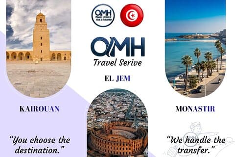 Kairouan, El Jem & Monastir by Private Car