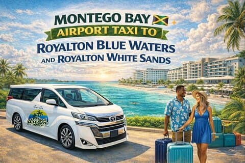 Montego Bay Airport Taxi to Royalton Blue Waters and White Sands