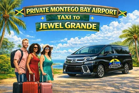 Private Montego Bay Airport Taxi to Jewel Grande
