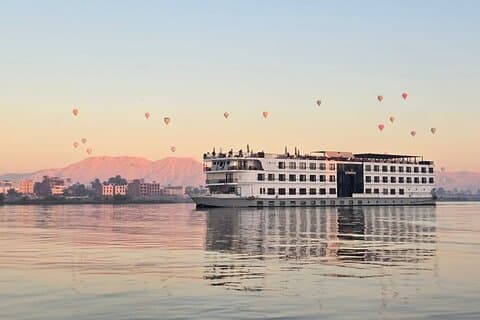 Cruzeiro de luxo de 4 dias e 3 noites do Nilo de Aswan para Luxor