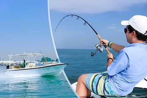 Doha : battuta di pesca privata in motoscafo con pick & drop