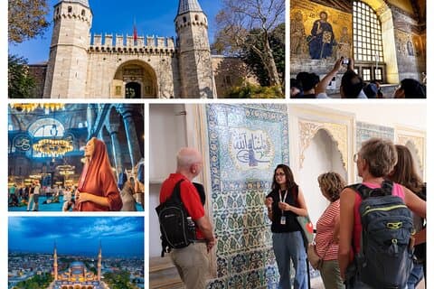 Istambul: Palácio Topkapi, Santa Sofia e Mesquita Azul