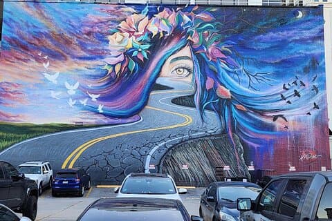 3 uur Downtown Murals Tour