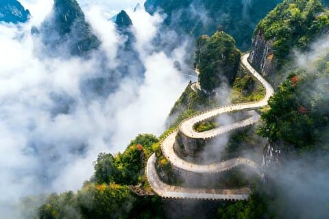 2-dagars privat tur till Zhangjiajie nationalpark från Shanghai med boende