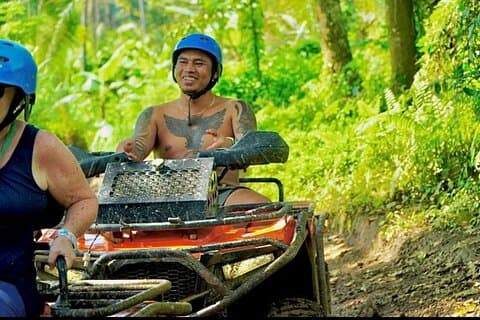 Bali ATV Adventure en Ayung River Rafting Experience