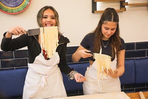 Clase de Cocina de Pasta y Tiramisu con Prosecco en Roma