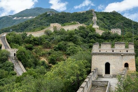Boleto de entrada a la Gran Muralla de Beijing Mutianyu con servicio de traslado