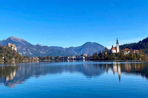 Från Ljubljanasjön Bled Halvdagstur med bilder