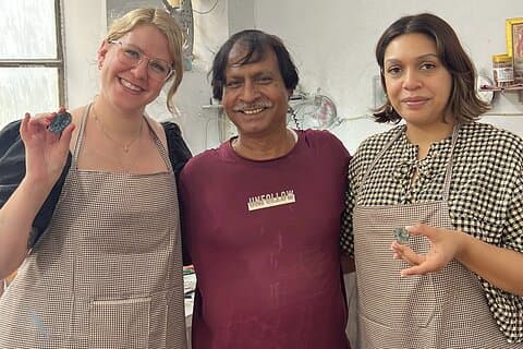 Privat ædelstensudskæringsoplevelse i Jaipur