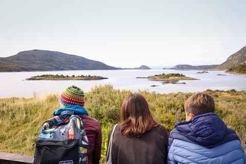 Kustexcursie in het nationale park Tierra del Fuego