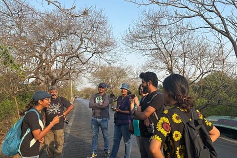 Tour a piedi delle mangrovie di Gorai a Mumbai