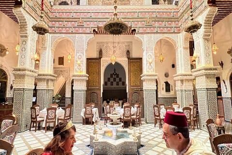 Fez Wedding Reception Dinnerwith Live Oud Music