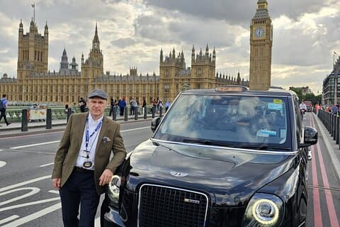 Højdepunkter af London Private Guided Taxi Tour