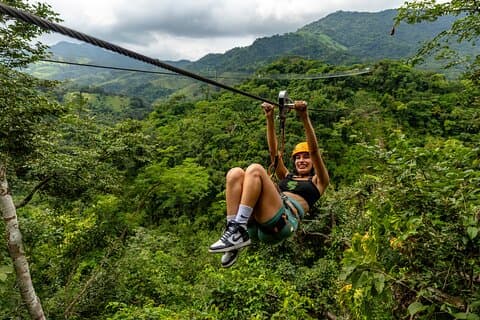 Jorullo Bridge og Zip Line eventyr med tequila smagning