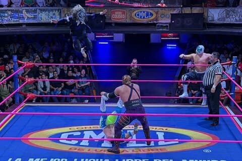 Lucha Libre Mexico City (biljetter till fantastisk utsikt + öl och guacamole)