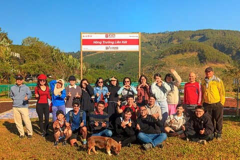 2 dage autentisk Dalat Coffee Farm & vandreture oplevelse